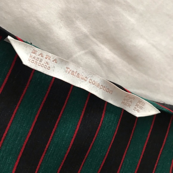 MULTICOLOR WRAP ZARA BLOUSE - Picture 3 of 3